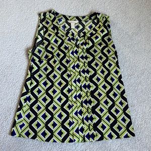 Women’s Banana Republic Sleeveless Shell Blouse, Size L